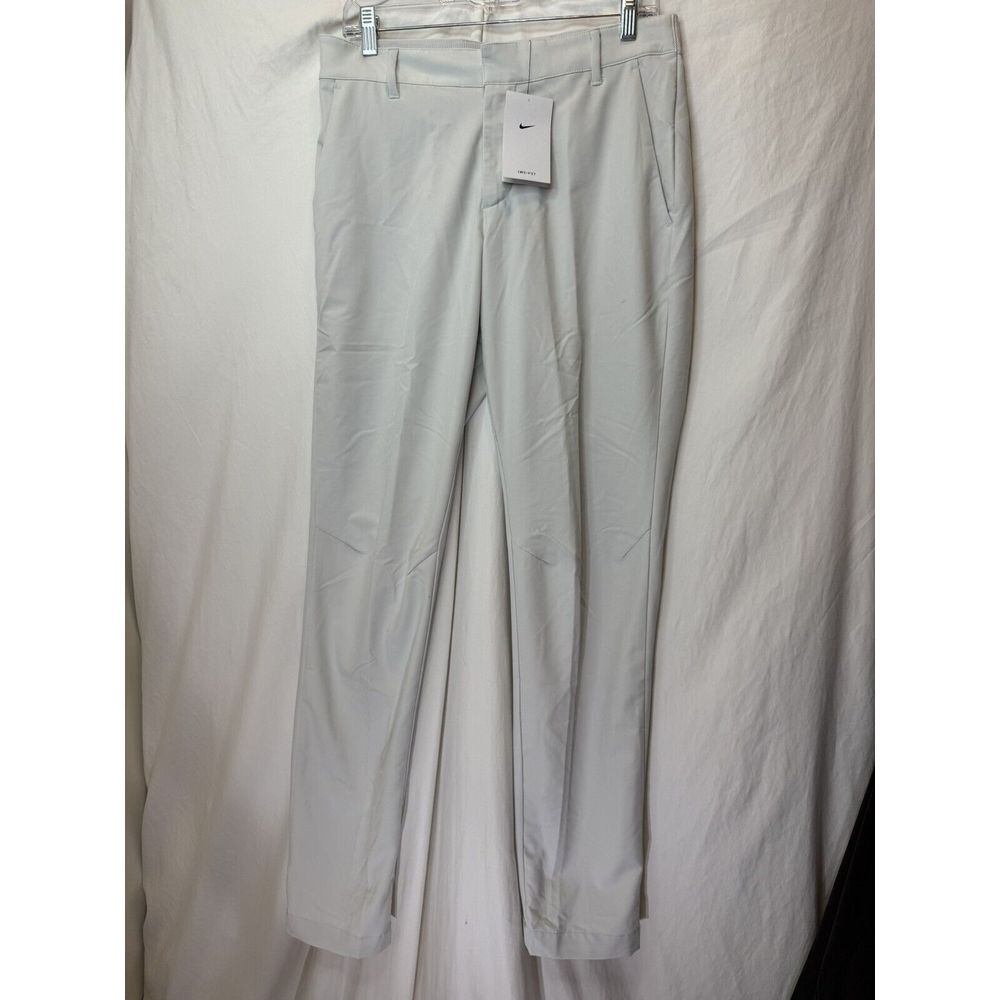 Nike Dri-Fit Vapor Slim Fit Golf Pants men's 34 X 34 DA3062-025 Light Gray NWT